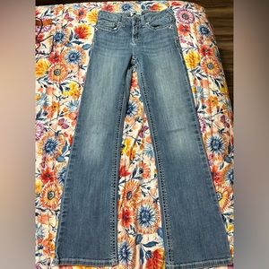 Girls Ariat boot cut jeans